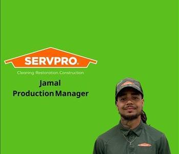 Man with SERVPRO Hat and Shirt