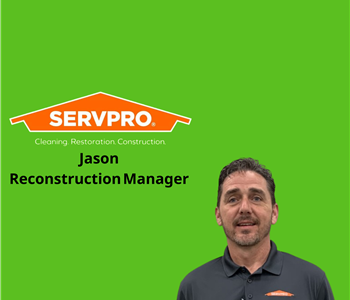 Man with beard and SERVPRO and Shirt