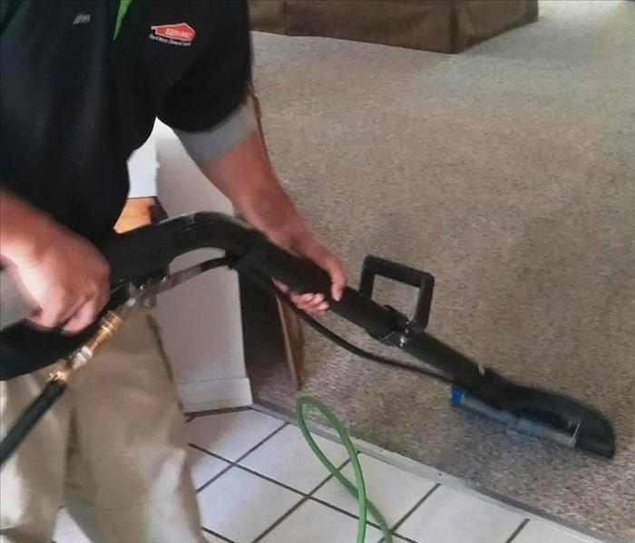 Carpet cleaning after storm damage